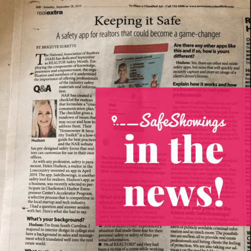SafeShowings in the news